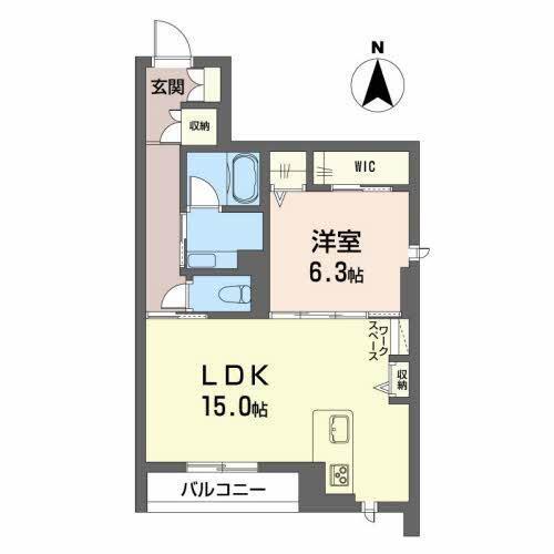 アトリエール桐 間取り図画像