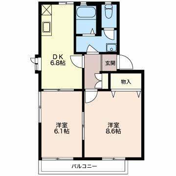 ピア・ディアス 間取り図画像