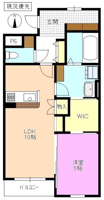  間取り図写真