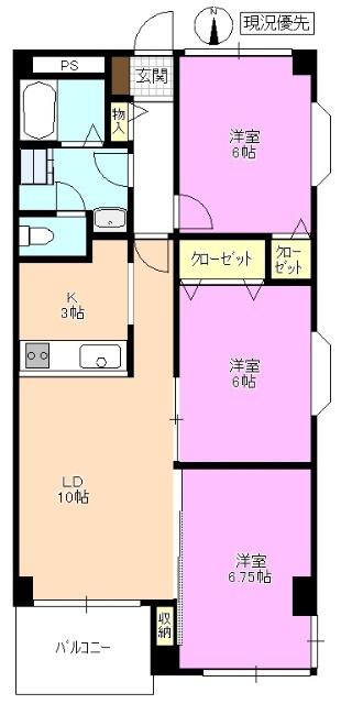  間取り図写真