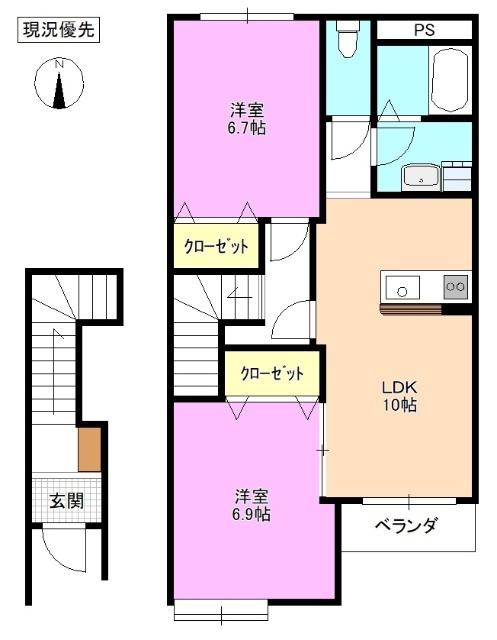  間取り図写真
