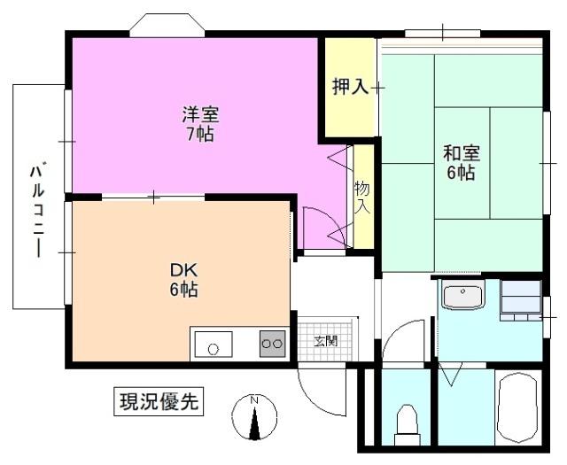  間取り図写真