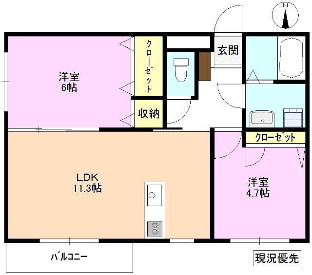  間取り図写真