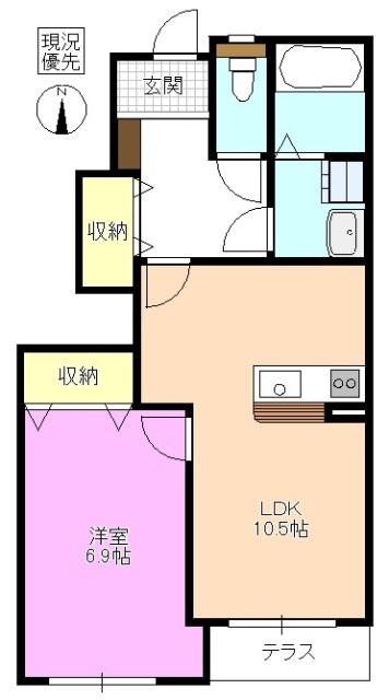  間取り図写真
