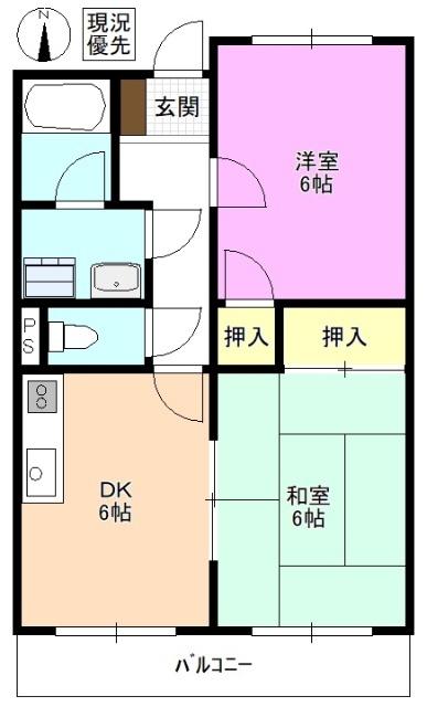  間取り図写真
