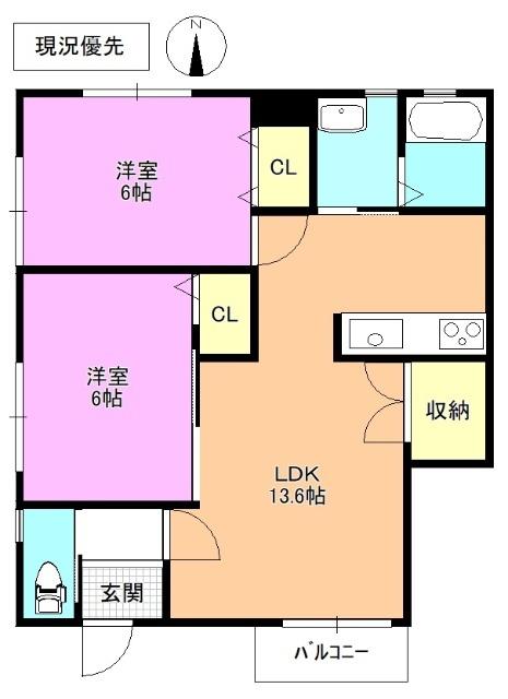  間取り図写真