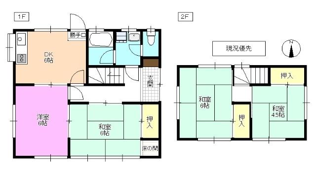  間取り図写真