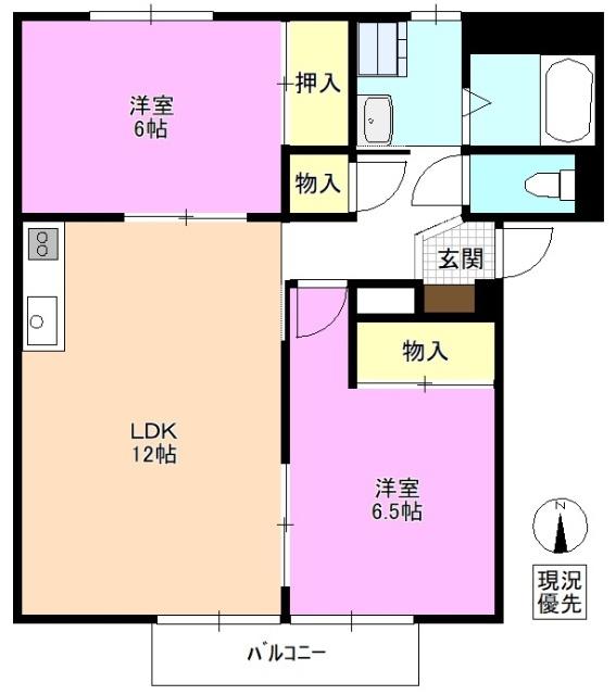 間取り図写真