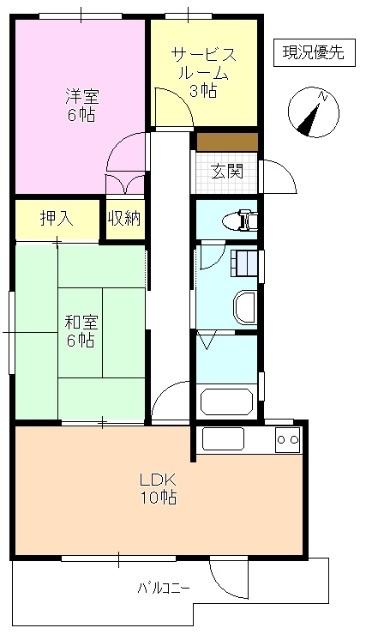  間取り図写真