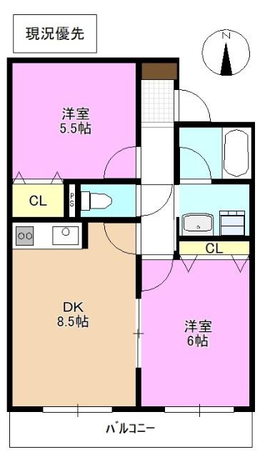  間取り図写真
