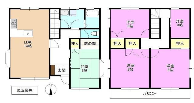  間取り図写真