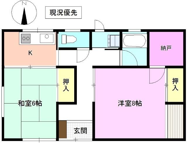 間取り図写真