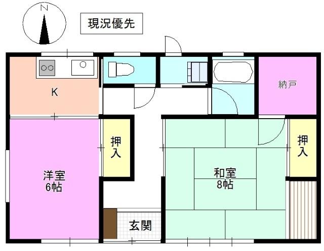  間取り図写真