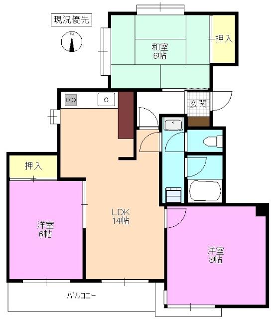  間取り図写真
