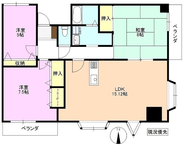 間取り図写真