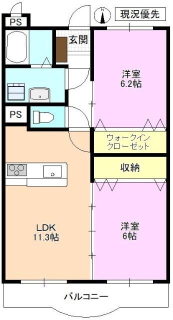  間取り図写真