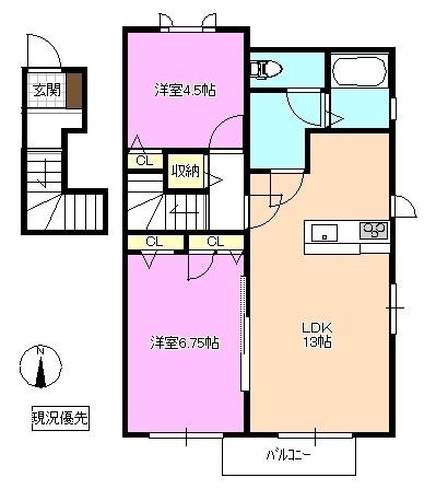  間取り図写真