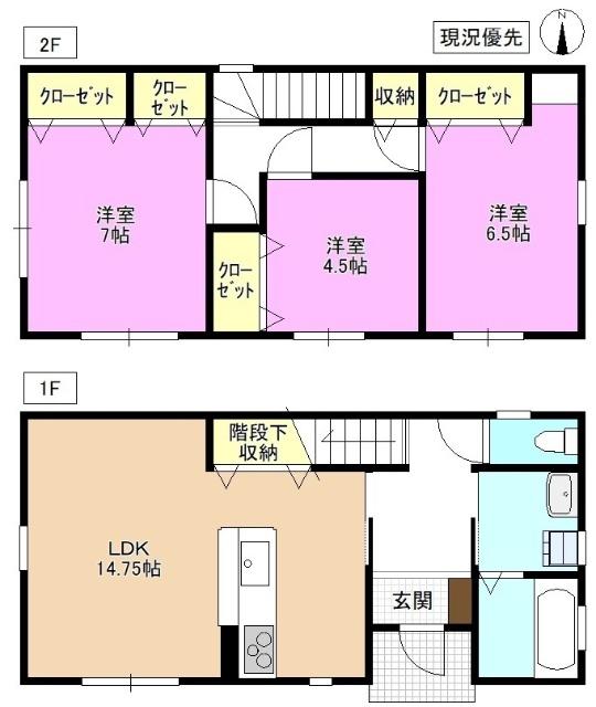  間取り図写真