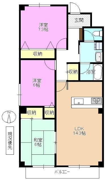  間取り図写真