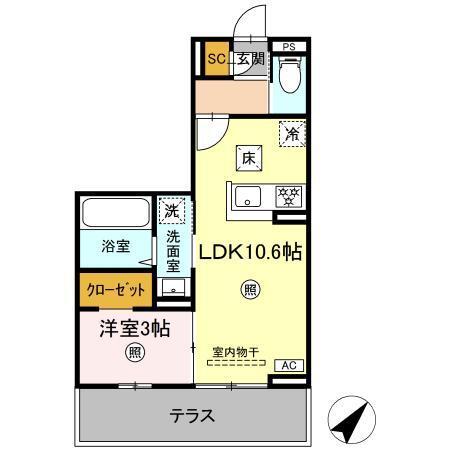  間取り図写真