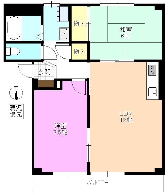  間取り図写真