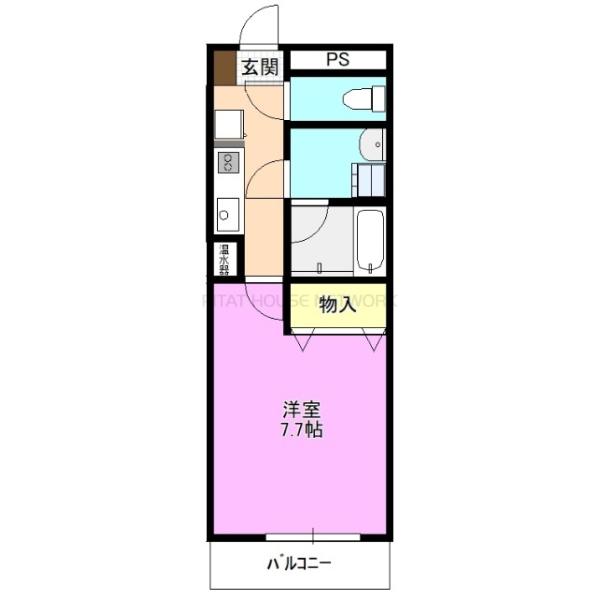 別部屋タイプです。