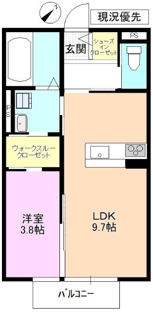  間取り図写真
