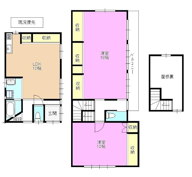  間取り図写真