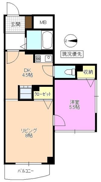  間取り図写真