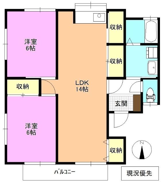  間取り図写真