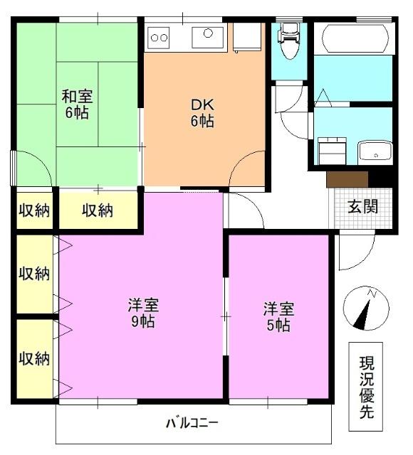  間取り図写真