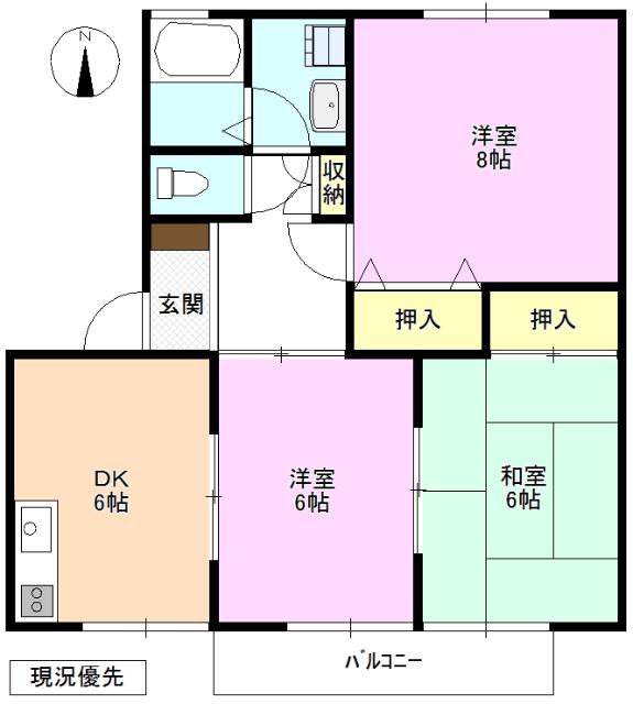  間取り図写真