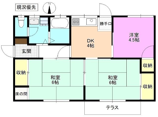  間取り図写真
