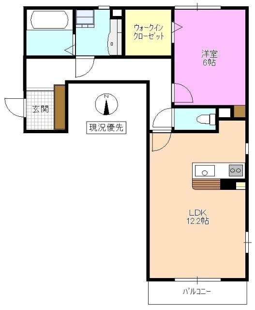  間取り図写真