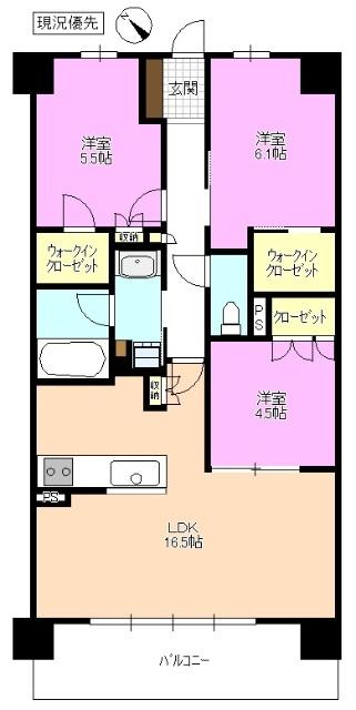  間取り図写真