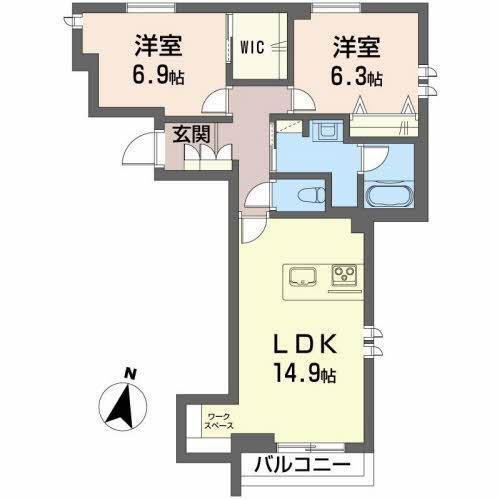 間取り図写真