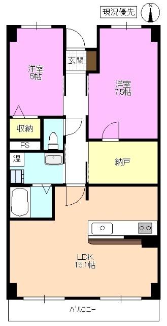  間取り図写真