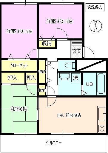  間取り図写真