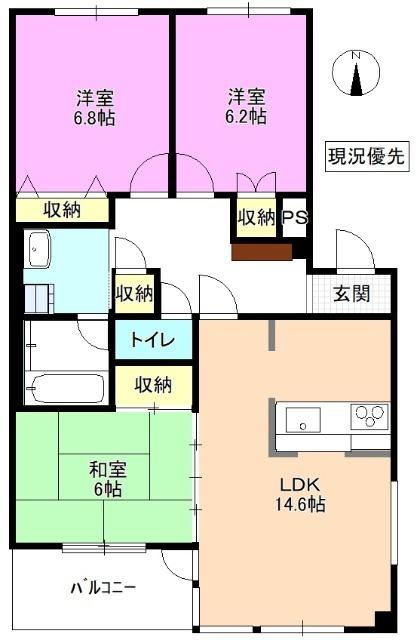  間取り図写真