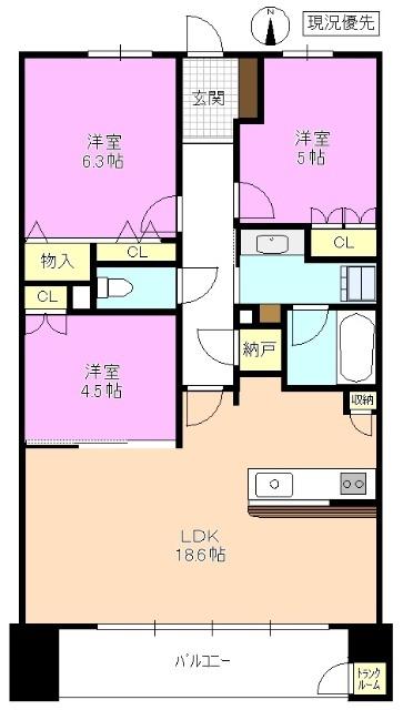  間取り図写真