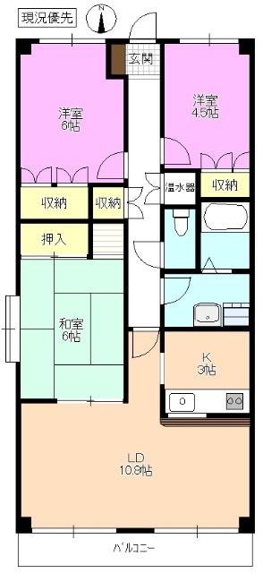  間取り図写真