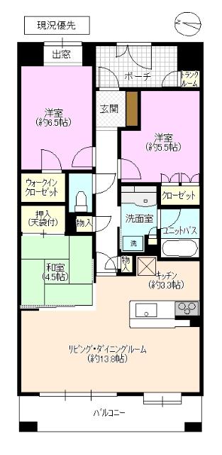  間取り図写真