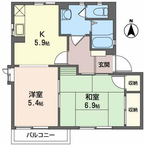 ２Ｋ→１ＬＤＫへ変更