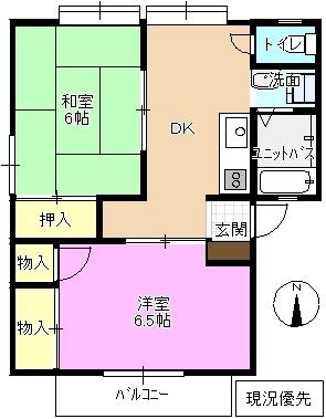  間取り図写真
