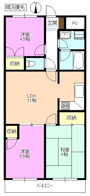  間取り図写真