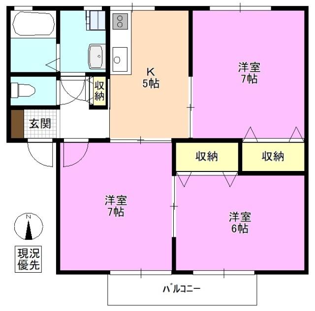  間取り図写真