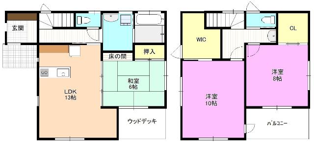  間取り図写真