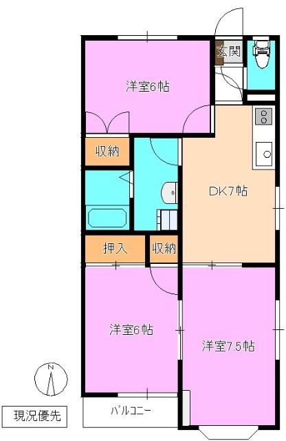  間取り図写真