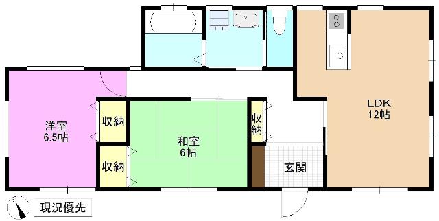  間取り図写真