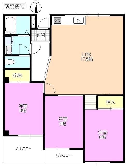  間取り図写真